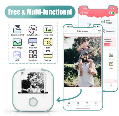 Mini Wireless Pocket-Sized Printer