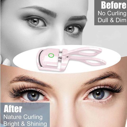 Heated Eyelash Curler (USB Rechargeable)