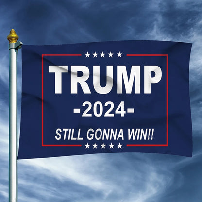 Trump 2024 MAGA Save America Double Sided Flag