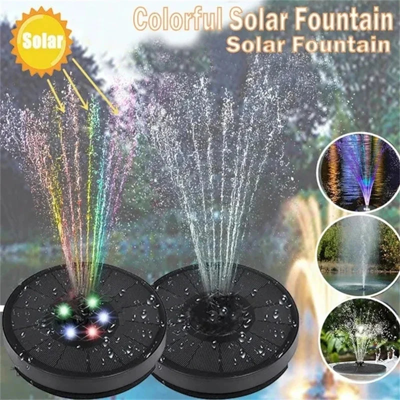 SunSplash Solar Water Fountain