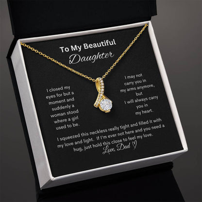 To My Daughter/Alluring Beauty Necklace