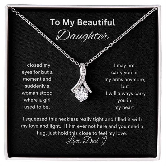 To My Daughter/Alluring Beauty Necklace