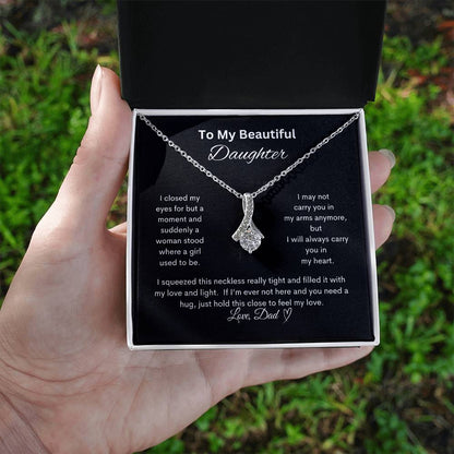 To My Daughter/Alluring Beauty Necklace