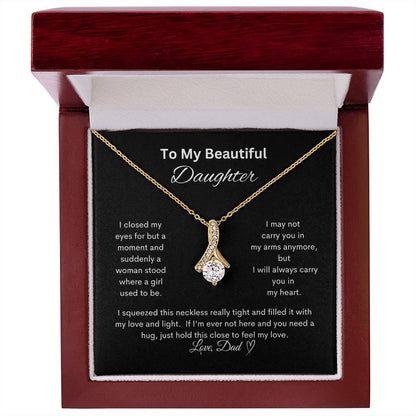 To My Daughter/Alluring Beauty Necklace