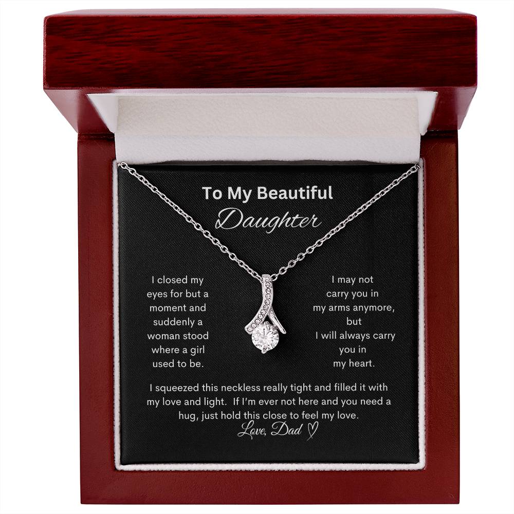 To My Daughter/Alluring Beauty Necklace