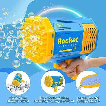 Rocket Bubble Blaster + FREE 10 Pk Bubble Solution🔥