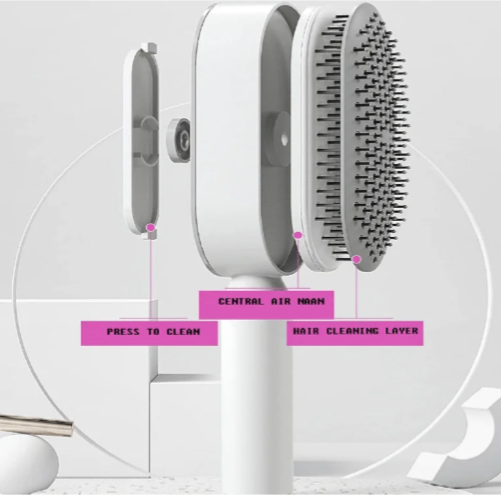 HydraGlide Self-Cleaning Hair Brush