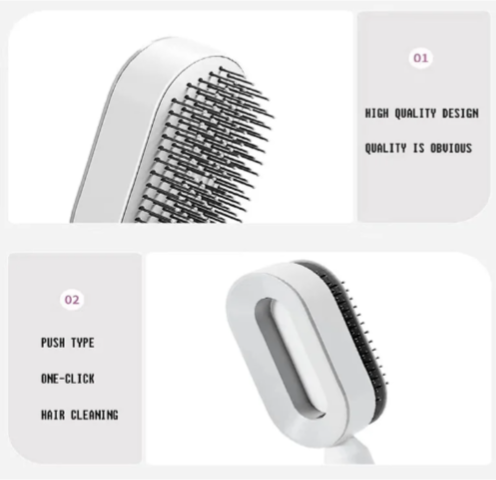 HydraGlide Self-Cleaning Hair Brush