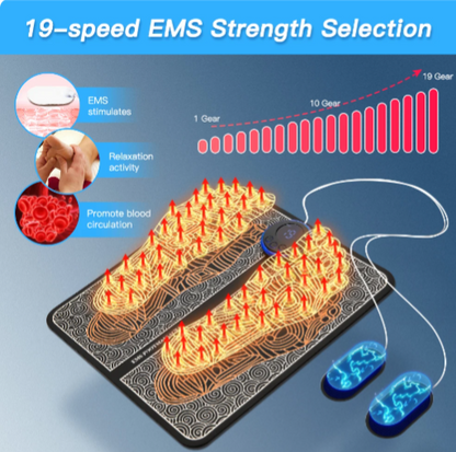 PulseSoothe Pro: EMS Foot & Leg Relaxer