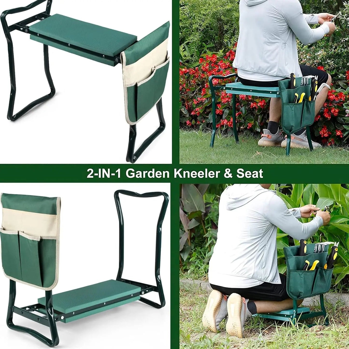 Improved GardenEase Kneeler & Seat