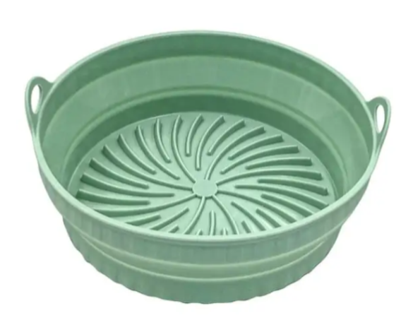 CrispyMate Foldable Air Fryer Silicone Pot